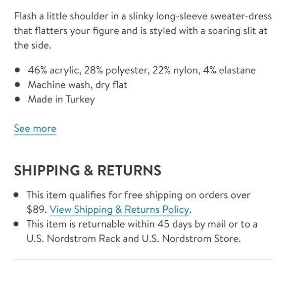 River Island long sleeve midi sweater dress - Picture 6 of 6